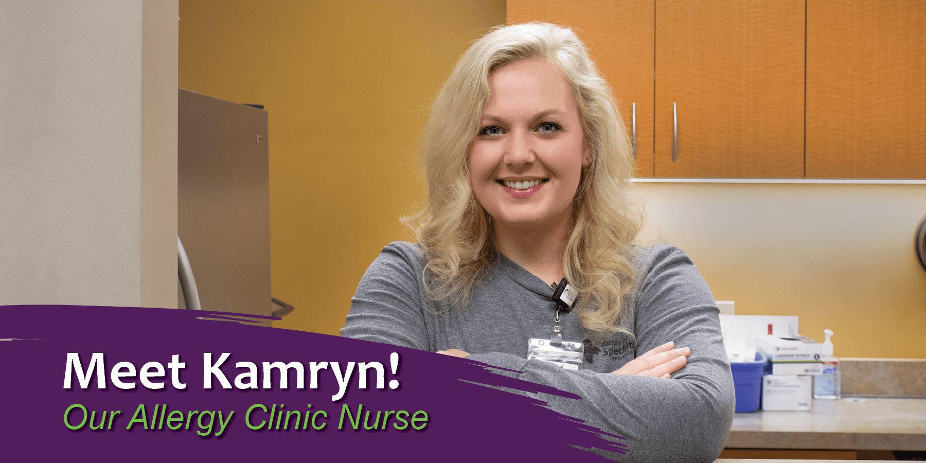 Kamryn, RN, Allergy Clinic Nurse